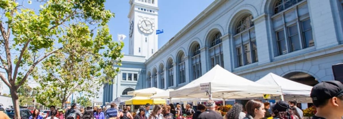 Ferry Building & Ferry Plaza Market Food Tour