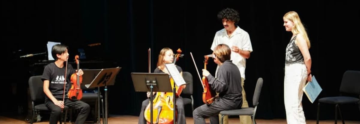 Music in the Vineyards presents
    Free Student Masterclass