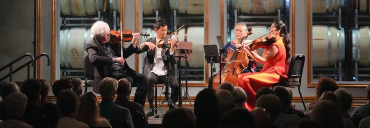 Music in the Vineyards presents
    Isidore String Quartet