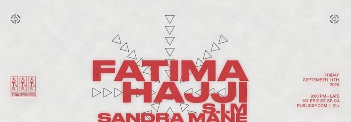 Fatima Hajji presented by Public Works