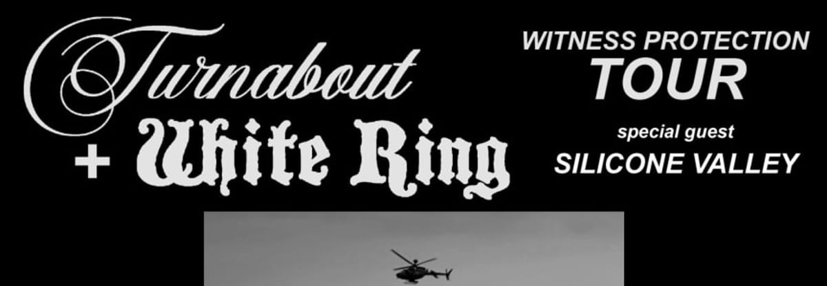 Turnabout + White Ring w/ Silicone Valley
