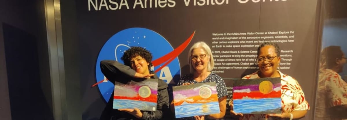Chabot Space & Science Center Presents
    Spray Paint & Sip: Perseids Meteor Graffiti