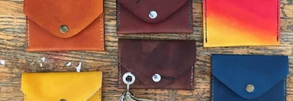 Beginner's Leatherworking: Craft and Dye Your Own Leather Wallet