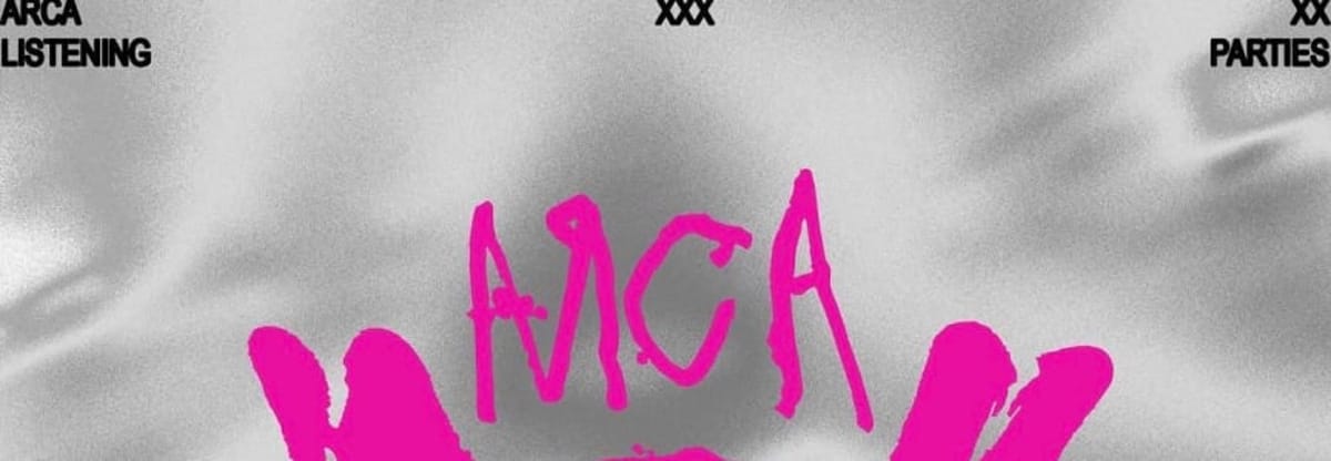 Arca 'XXXXX' Official Listening Party with Mostly Cloudy