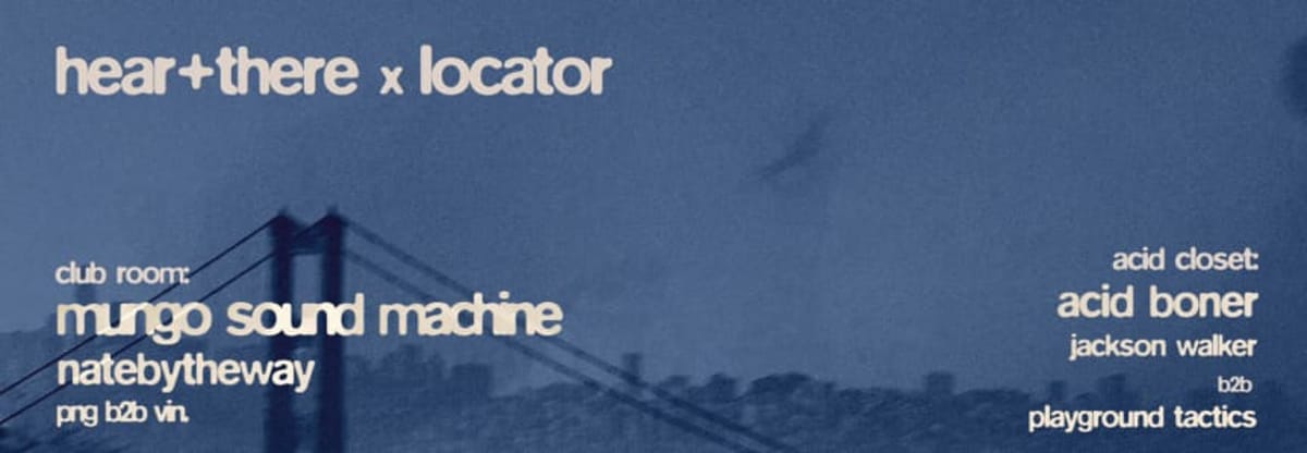 Hear + There x Locator: Mungo Sound Machine