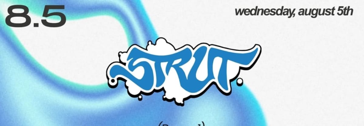 Strut SF and F8 present DJ Sauce