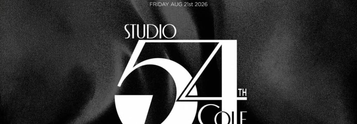 Studio 54th Cole: DJ Garth | Cole Odin | Sleight of Hands & Friends