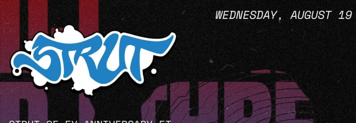 Strut SF and F8 present DJ Three (5 Year Anniversary)