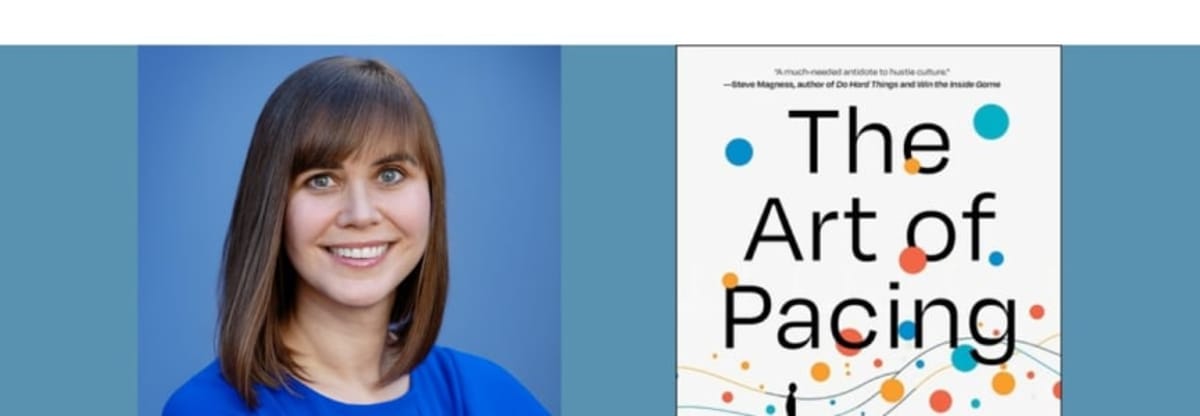 Elizabeth Svoboda with Rebecca Black - The Art of Pacing