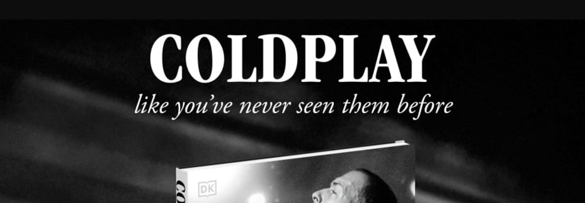 Coldplay One Lens — Book Launch