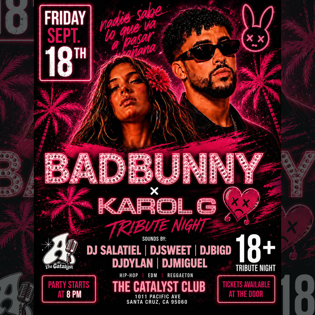 Bad Bunny x Karol G DJ Night