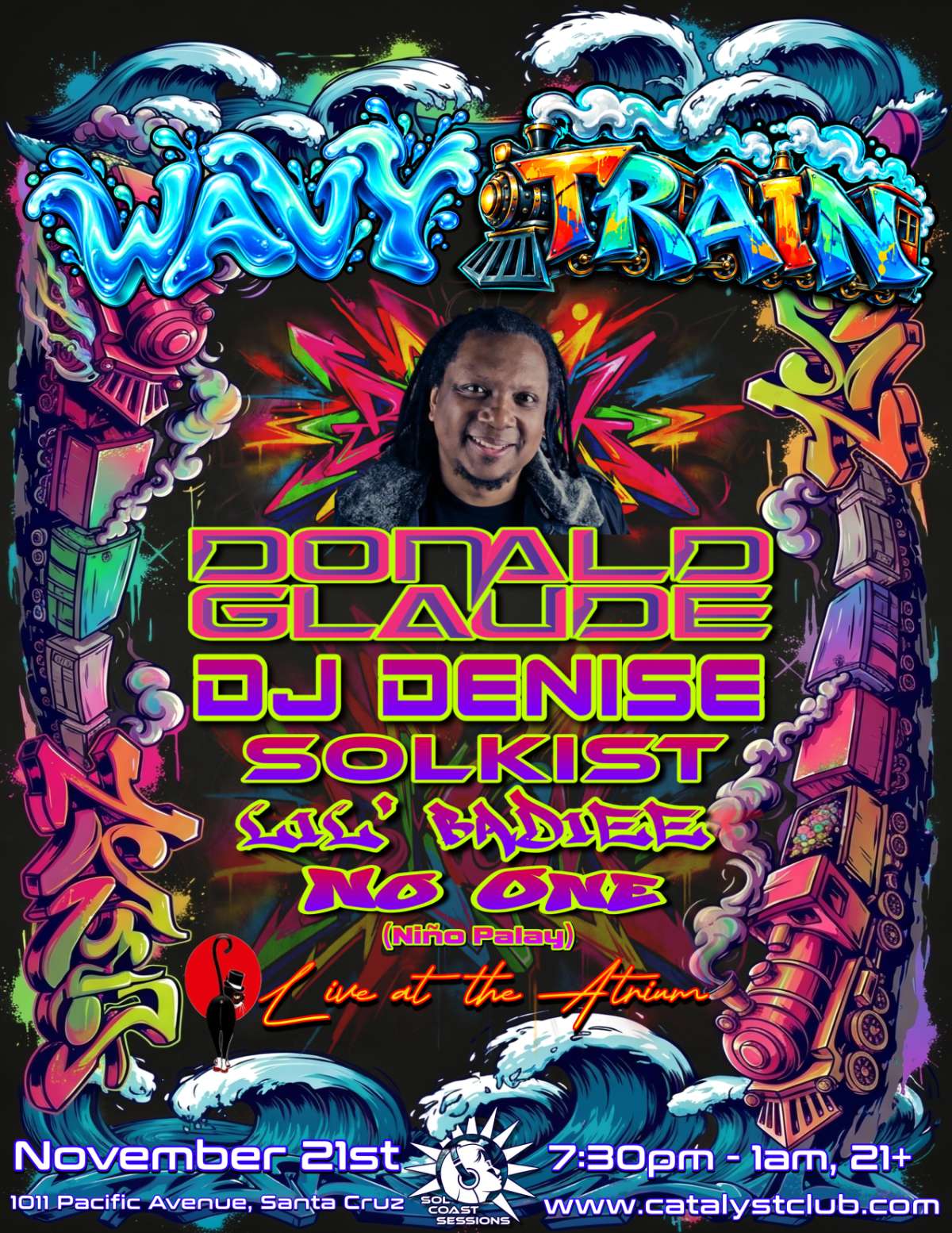 WAVY TRAIN feat. Donald Glaude + Friends