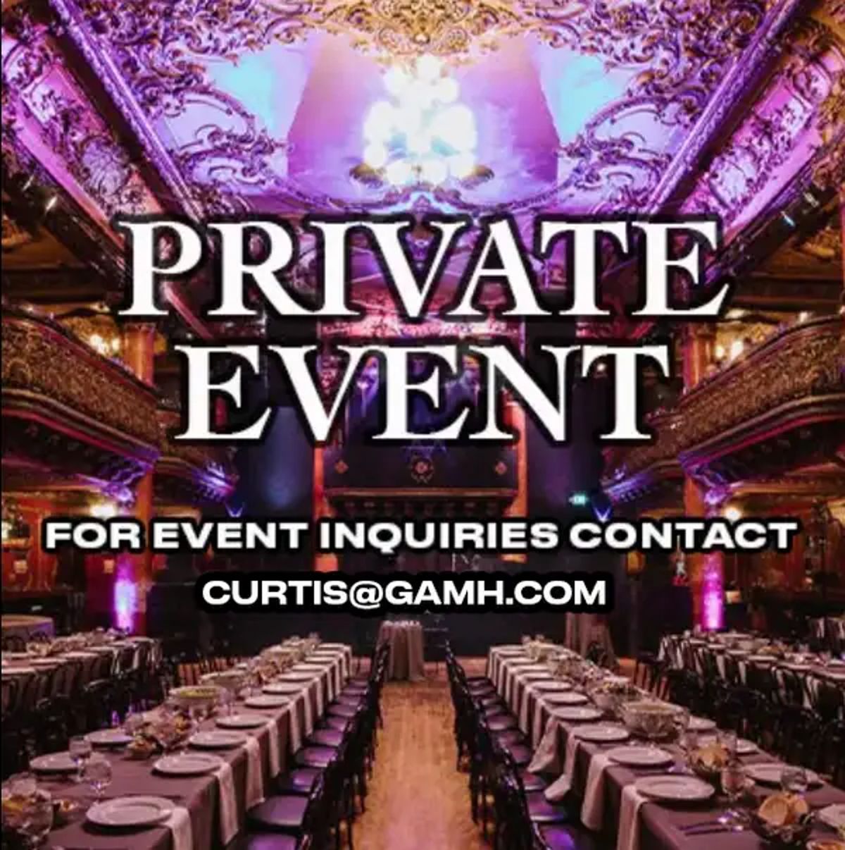 PRIVATE EVENT