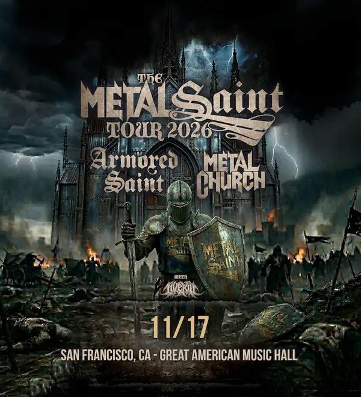 ARMORED SAINT/ METAL CHURCH