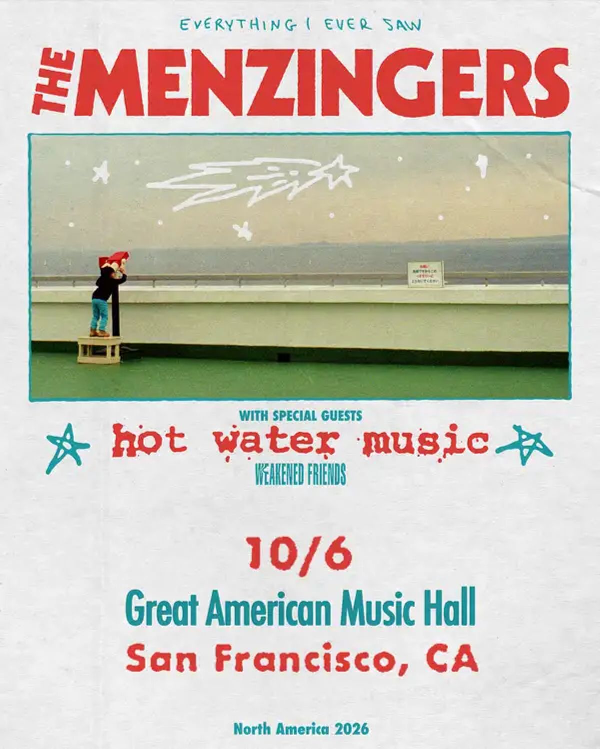 The Menzingers: Everything I Ever Saw North American Tour