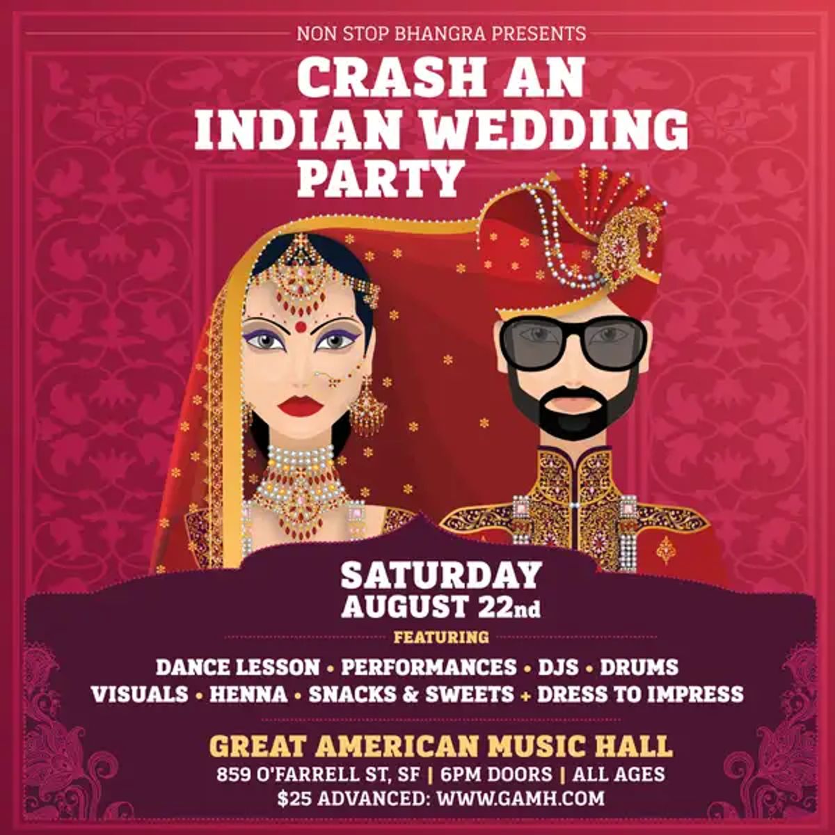 Crash an Indian Wedding Party