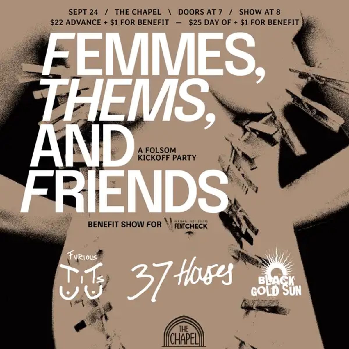 Femmes, Thems & Friends: A Folsom Kickoff Party