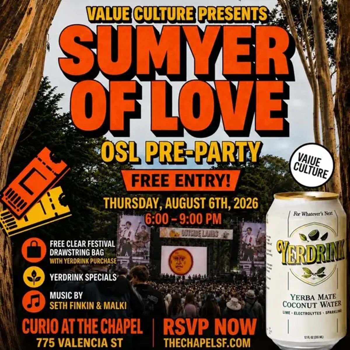 Sumyer of Love: OSL Pre-Party