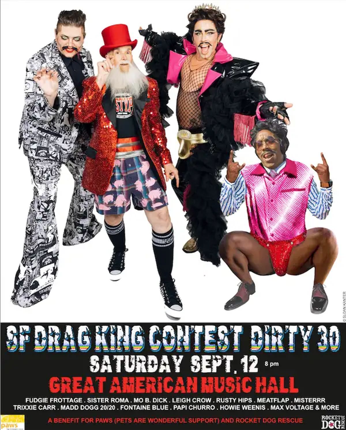 30th Annual SF Drag King Contest