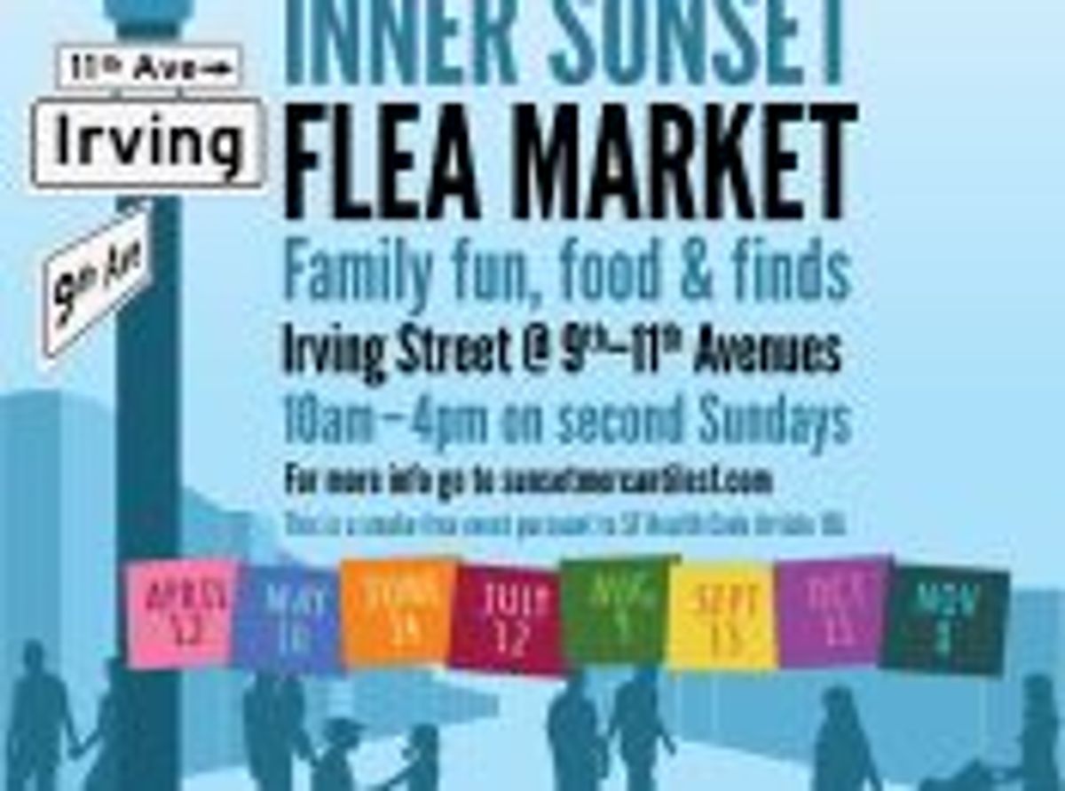 SF’s “Inner Sunset Flea Market” 2026 w/ Sunset Mercantile