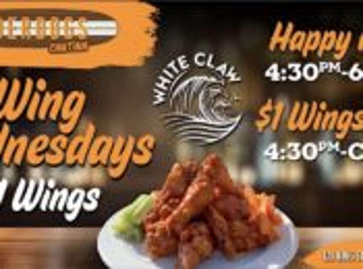 $1 Wing Wednesdays at Underdogs Cantina