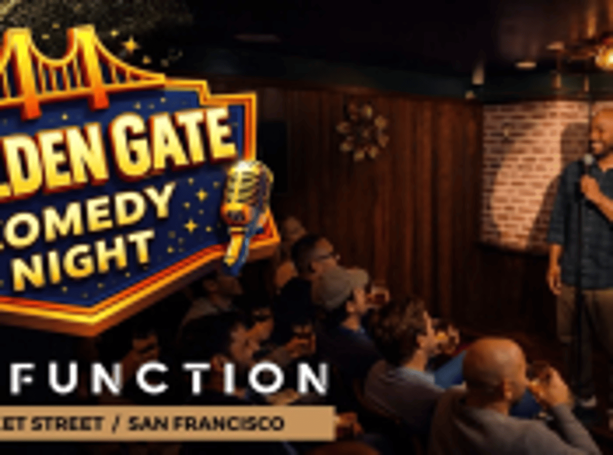 “Golden Gate Comedy Night” SF’s Most Intimate Comedy Club