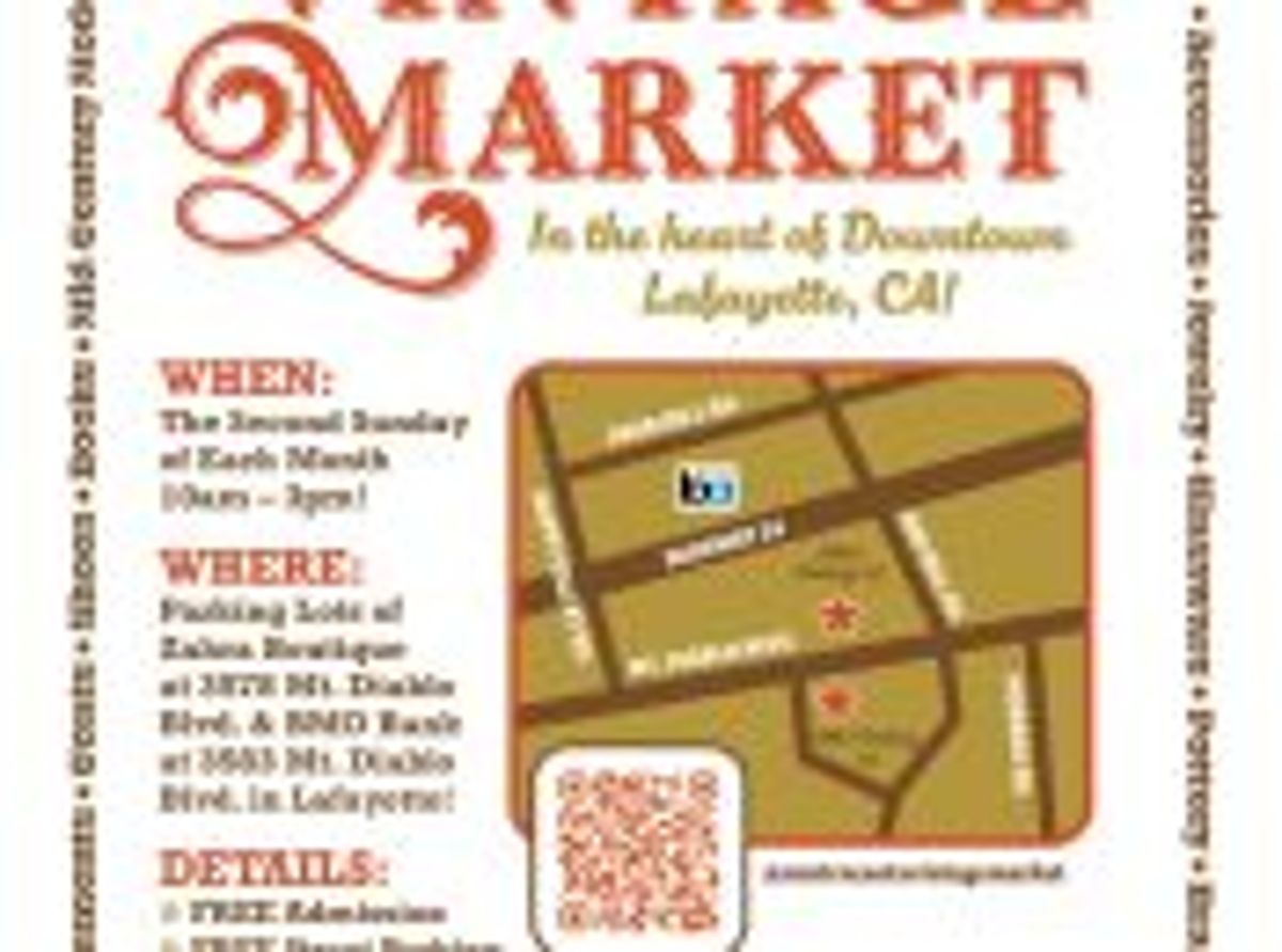 Contra Costa Vintage Market in Lafayette