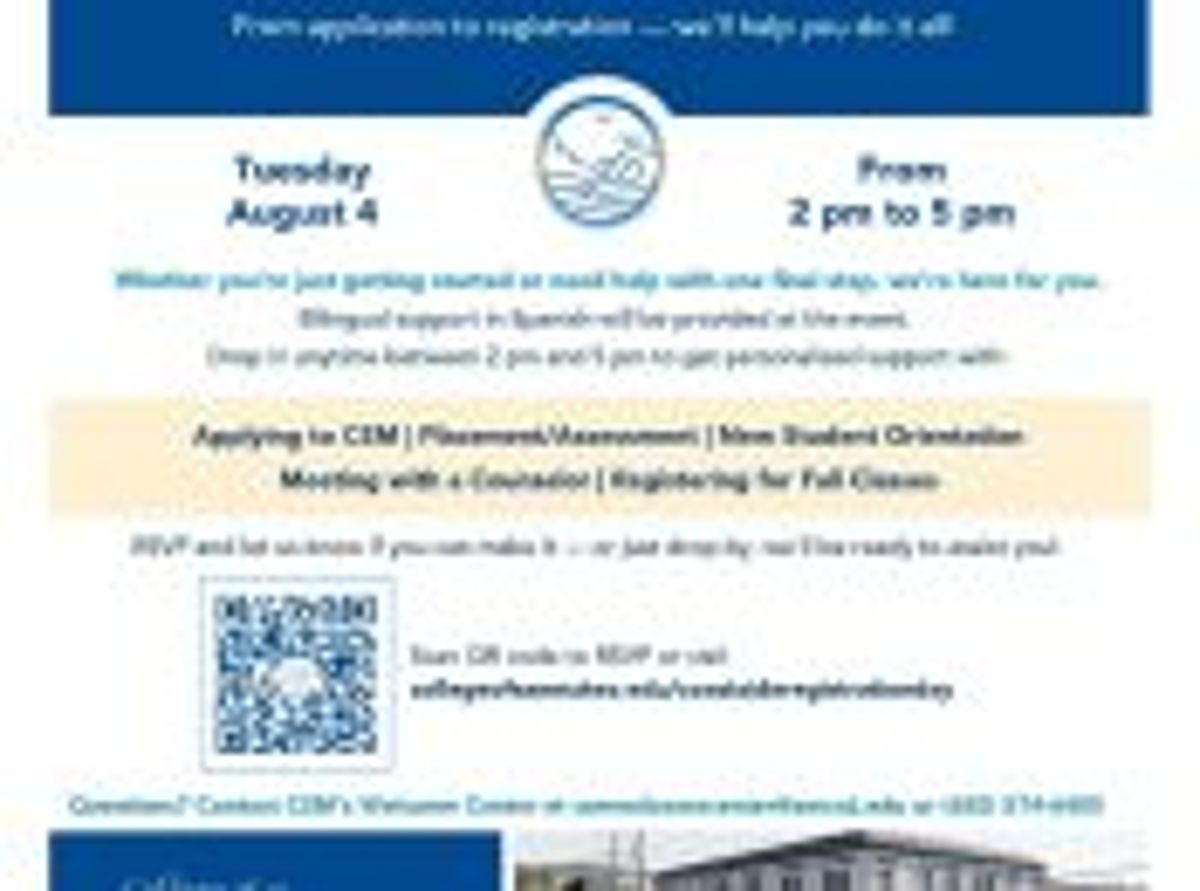 College of San Mateo Coastside Registration Day